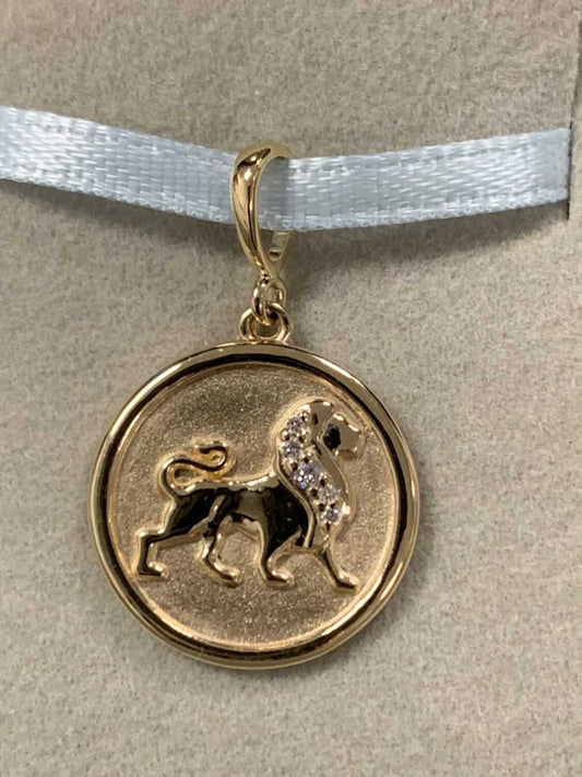 Diamond Lion Charm
